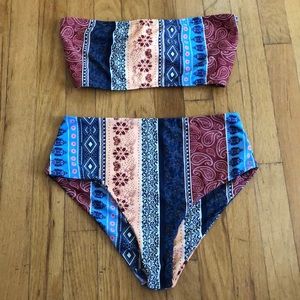 High Waisted Bikini Set